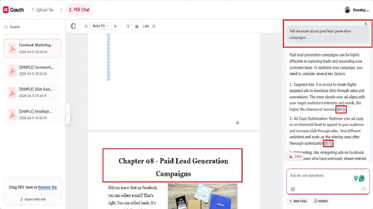 Gauth Helps in Editing and Transforming Drafts into Polished Articles