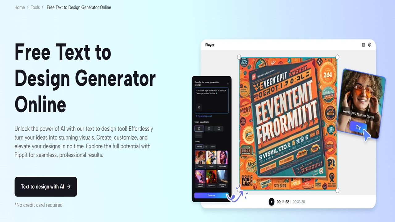 From Concept to Creation: Using Pippit’s Text to Design a Generator for Event Promotions